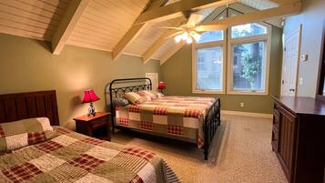 3 chambres, draps fournis