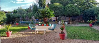 Chambres Dhôtes "123 Soleil" Avec Piscine Pour 8 au Cœur de L'hérault!