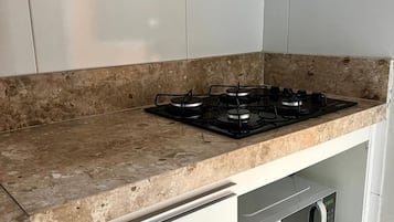 Apartamento luxo, vista para o jardim | Cozinha privada