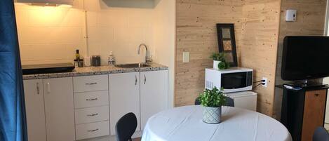 Microondas y parrilla de estufa