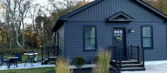Brand New Stylish Black Cottage