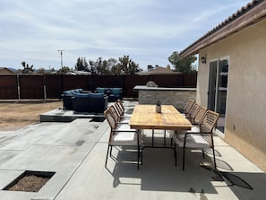 Outdoor dining