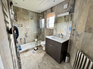 Shower, towels