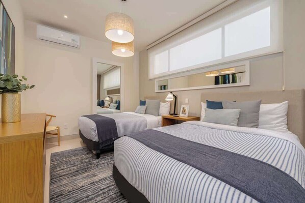 2 soverom, strykejern/-brett, wi-fi og sengetøy