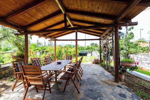 Villa Confort, vue jardin | Terrasse/Patio