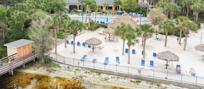 Terrace/patio - BB 1016 Huge Updated 3BR unit Marvel room sleeps 8 (Davenport)