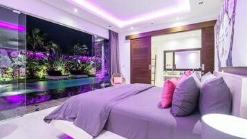 4 chambres, coffres-forts dans les chambres, fer et planche Ă repasser