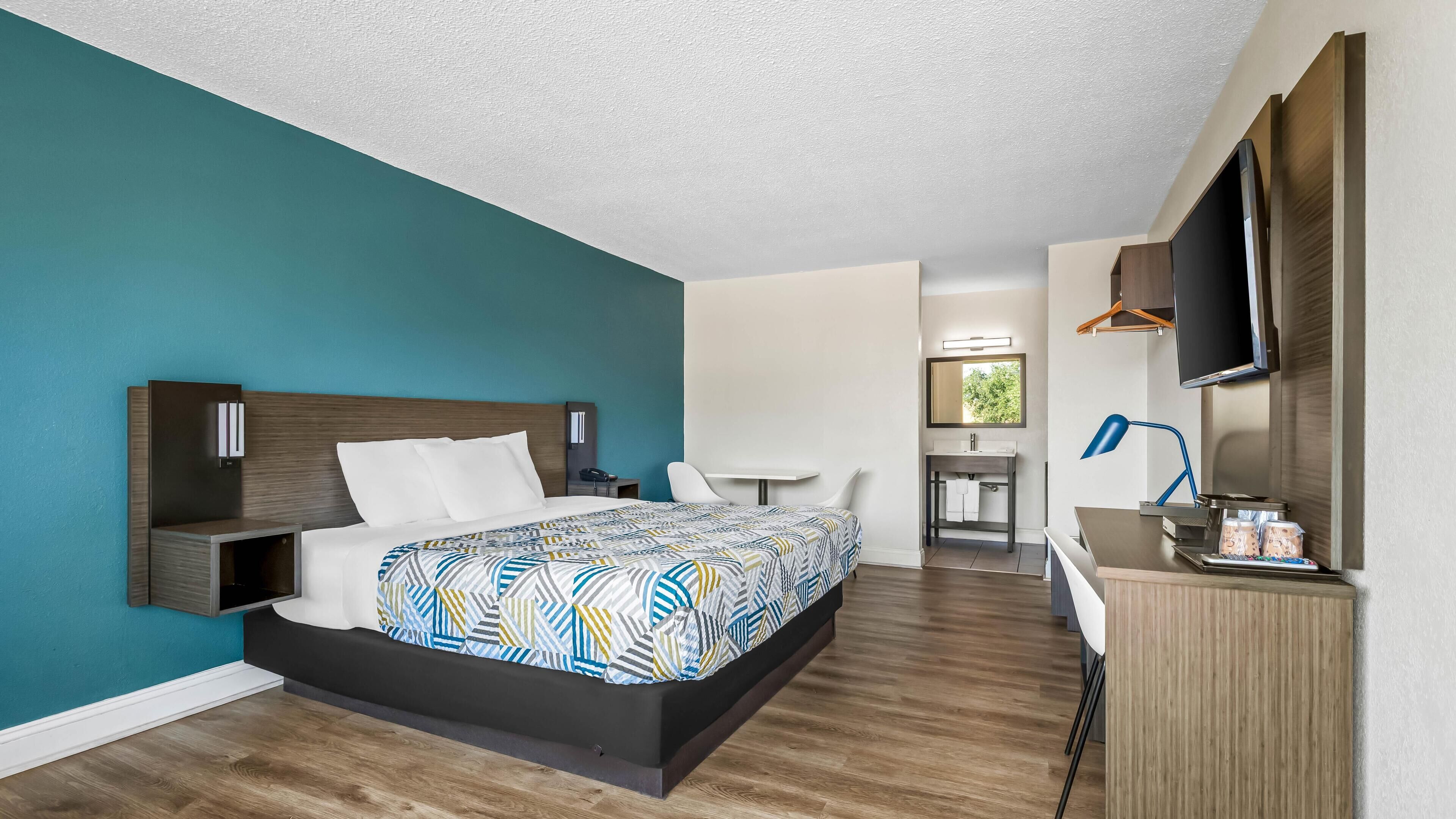 Wifi gratis y ropa de cama 