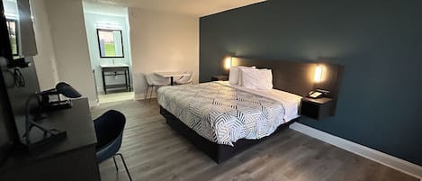Free WiFi, bed sheets