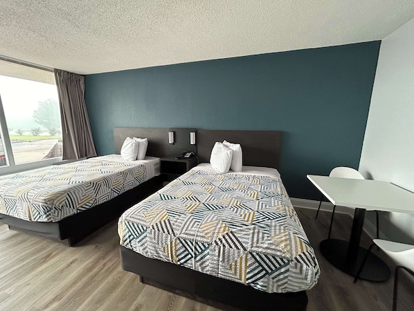 Free WiFi, bed sheets