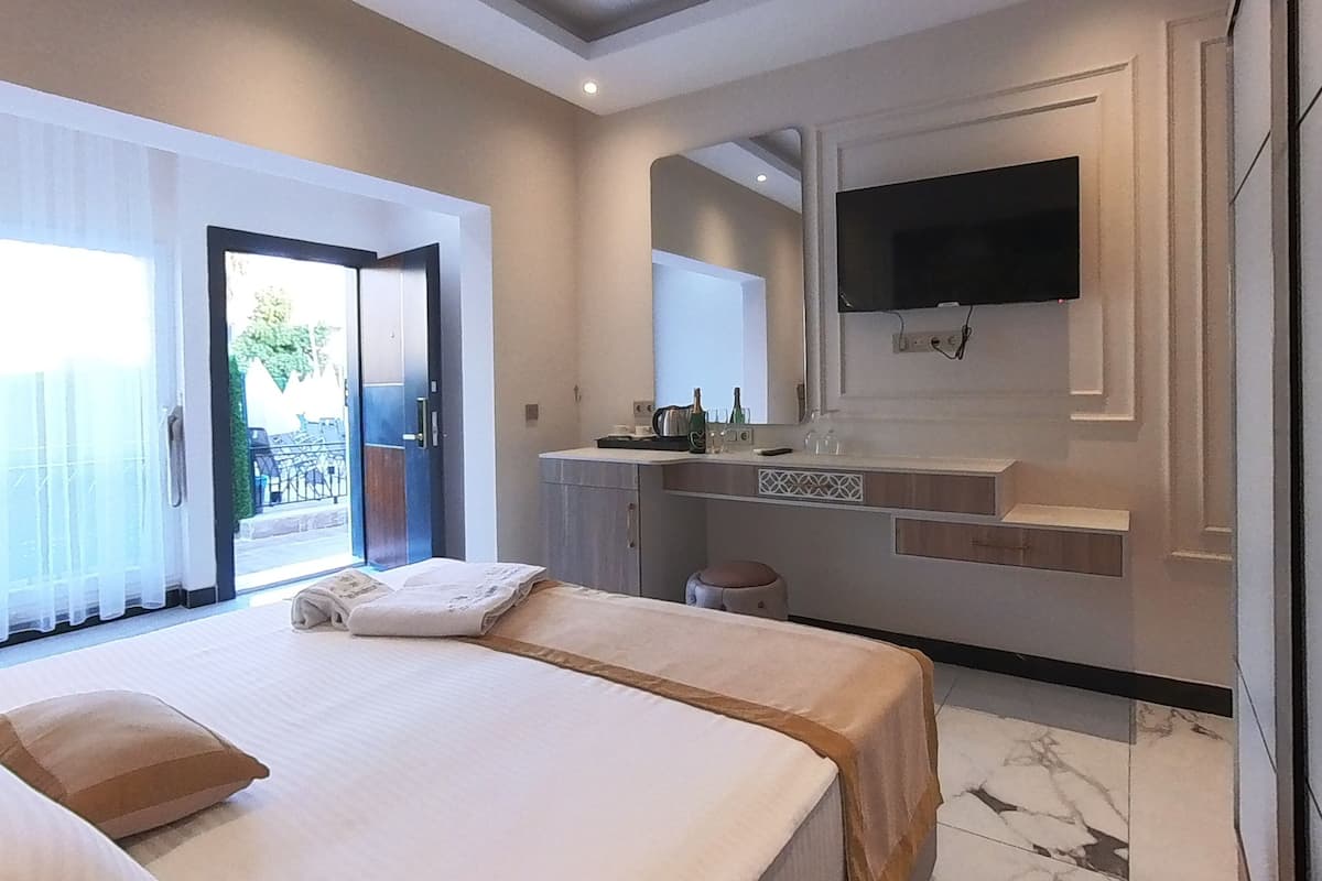 1 habitación, ropa de cama de alta calidad y minibar