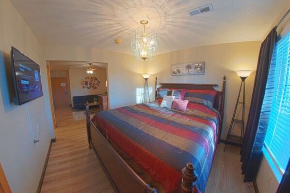 1 Schlafzimmer, Schreibtisch, Bügeleisen/Bügelbrett, WLAN