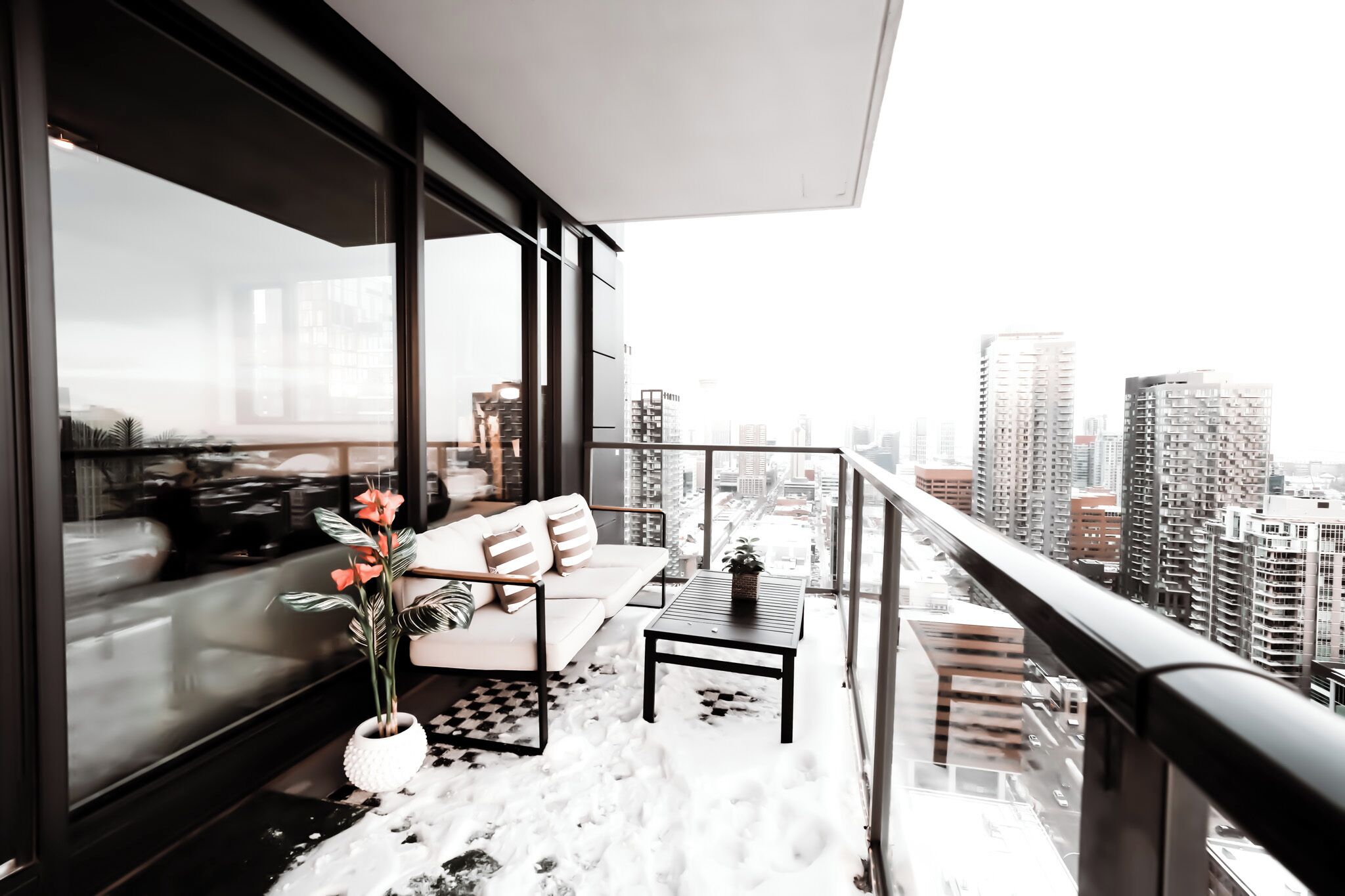 Panoramic Apartment | Balkoni