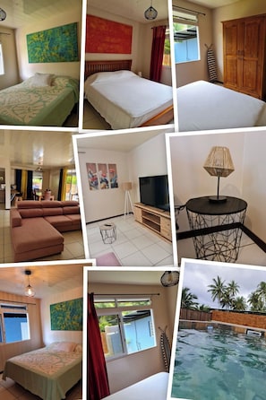 3 soverom, strykejern/-brett, wi-fi og sengetøy