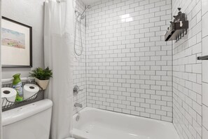Hair dryer, towels