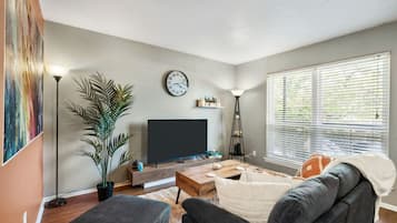 Smart-tv och böcker