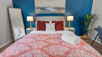 1 bedroom, desk, iron/ironing board, free WiFi