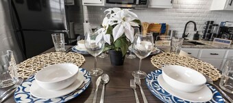 Blissful 1BD:AT&T Walkable, Modern & Ground-Level!