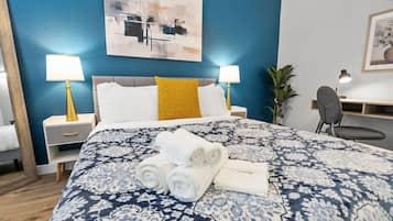 1 bedroom, desk, iron/ironing board, free WiFi