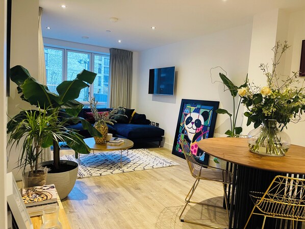 Smart TV, video games - Modern apartment in the heart of London. (London)