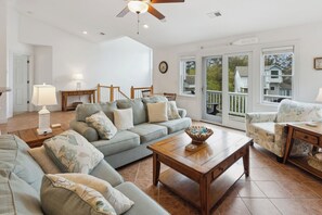 TV, offices - Smoothie Sailing | Pool, Hot Tub & Easy Beach (Corolla)