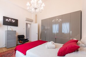 1 habitación y ropa de cama