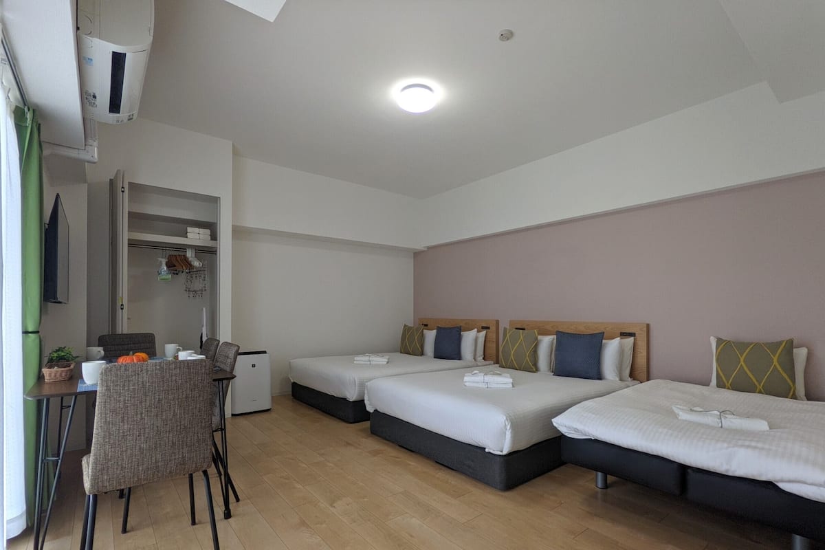Familienapartment, Veranda, Stadtblick