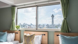 プレミアム 4 人部屋 シティビュー | 部屋からの景観