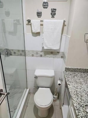 Asciugacapelli, asciugamani, sapone, carta igienica