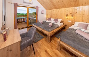 2 bedrooms, iron/ironing board, travel crib, free WiFi