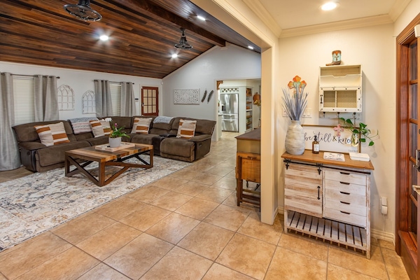 Smart-tv en een open haard