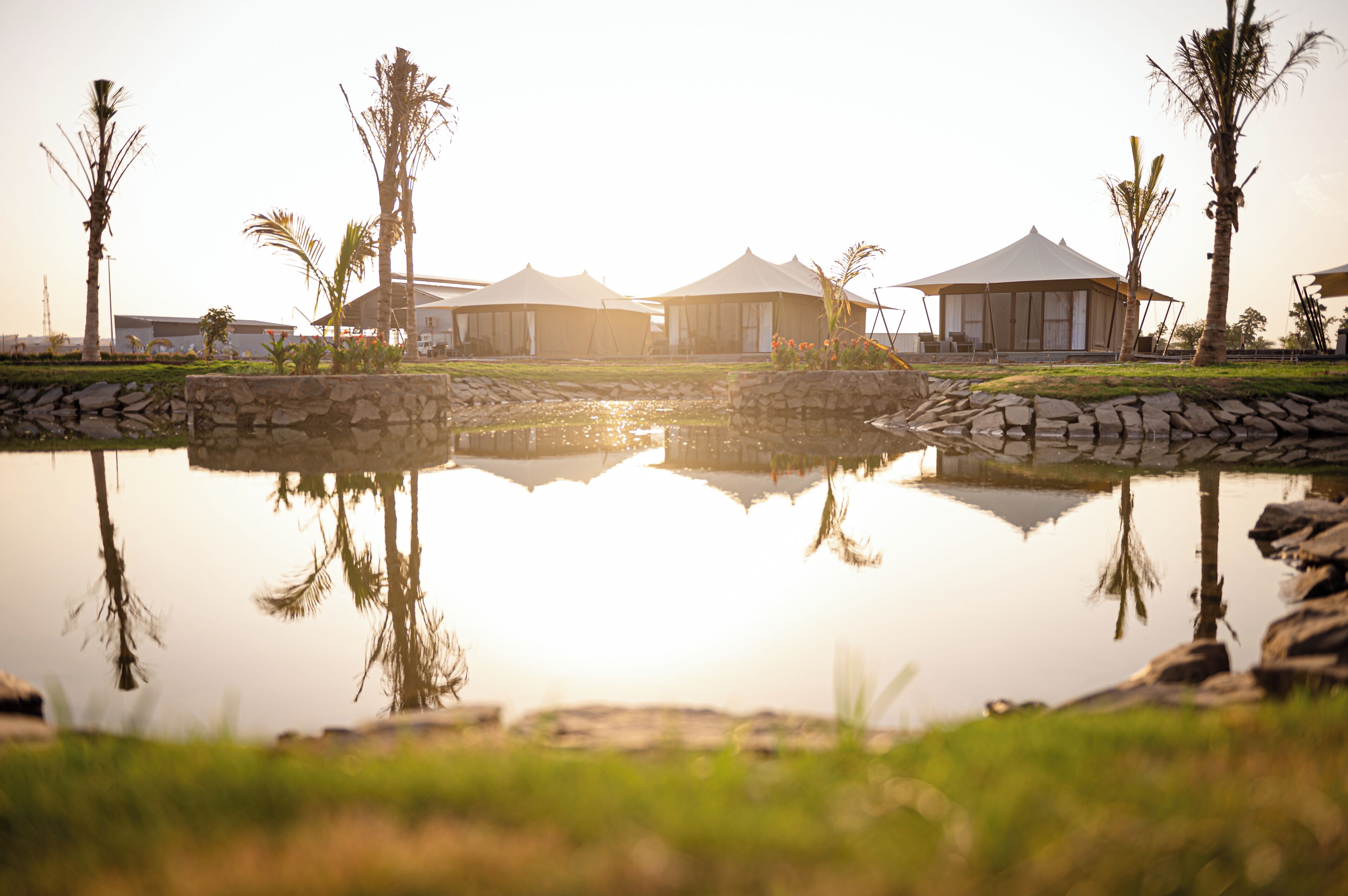 Uitzicht op het water