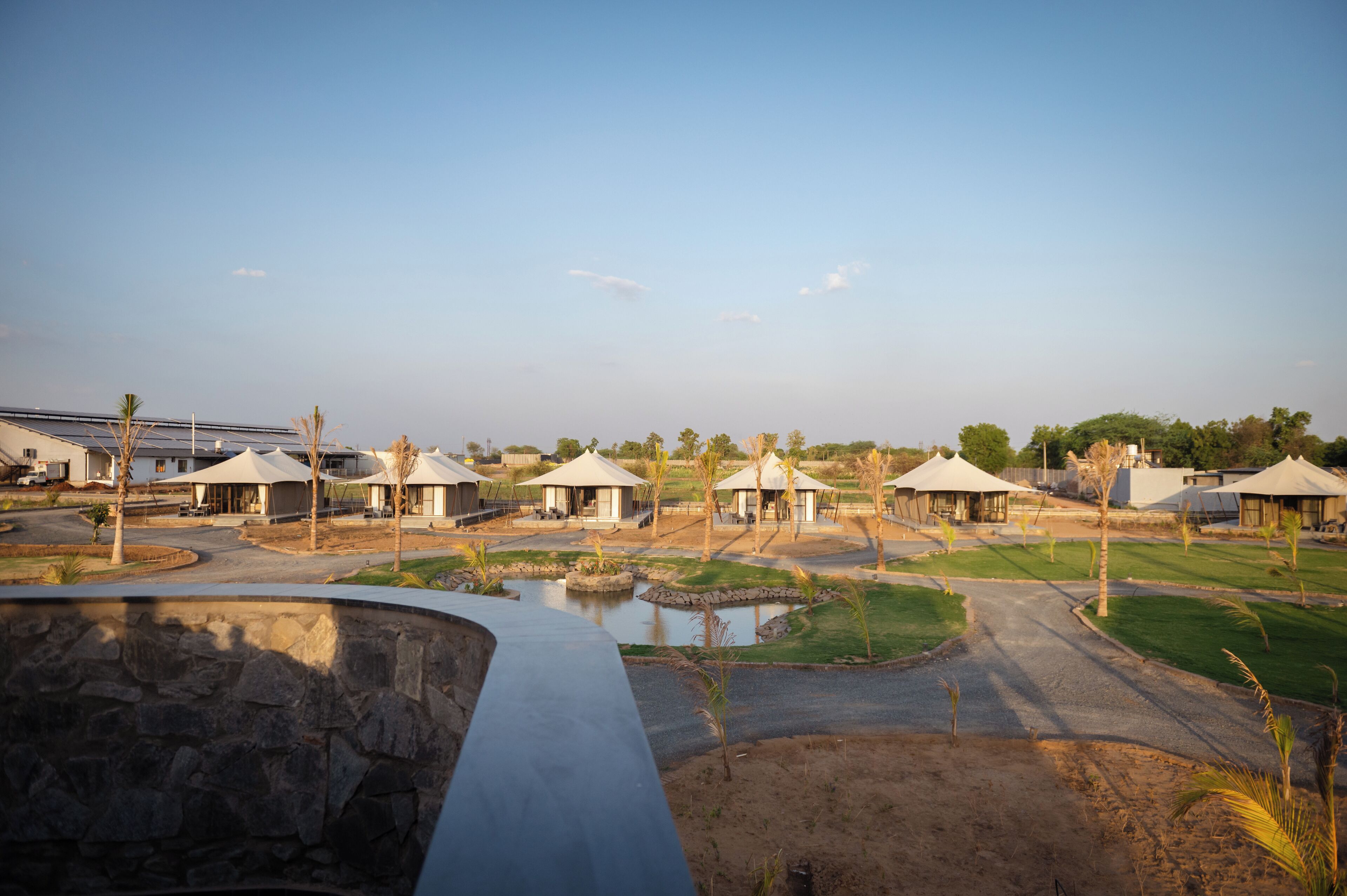 Façade de l’hébergement
