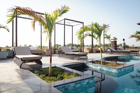 Outdoor pool. Sangam farm Bhilwara