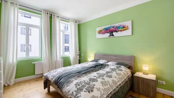 2 Schlafzimmer, Bügeleisen/Bügelbrett, kostenloses WLAN, Bettwäsche