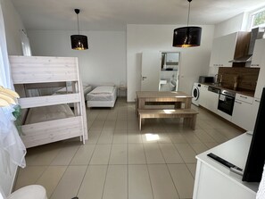 1 dormitori, wifi gratuïta i roba de llit 