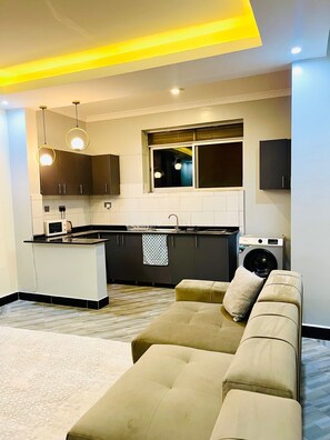 Interior - 1 Bed Flat - Sleeps 2 - Parking - Wifi (Kampala)