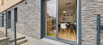 Chic Mountain Terrace Lounge by Interhome