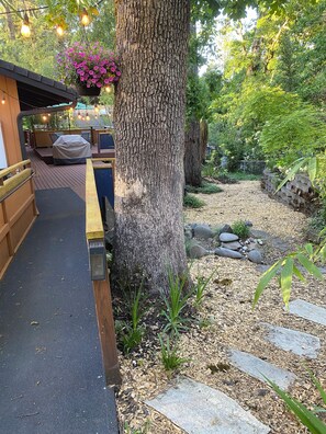 Overnattingsstedets uteområder