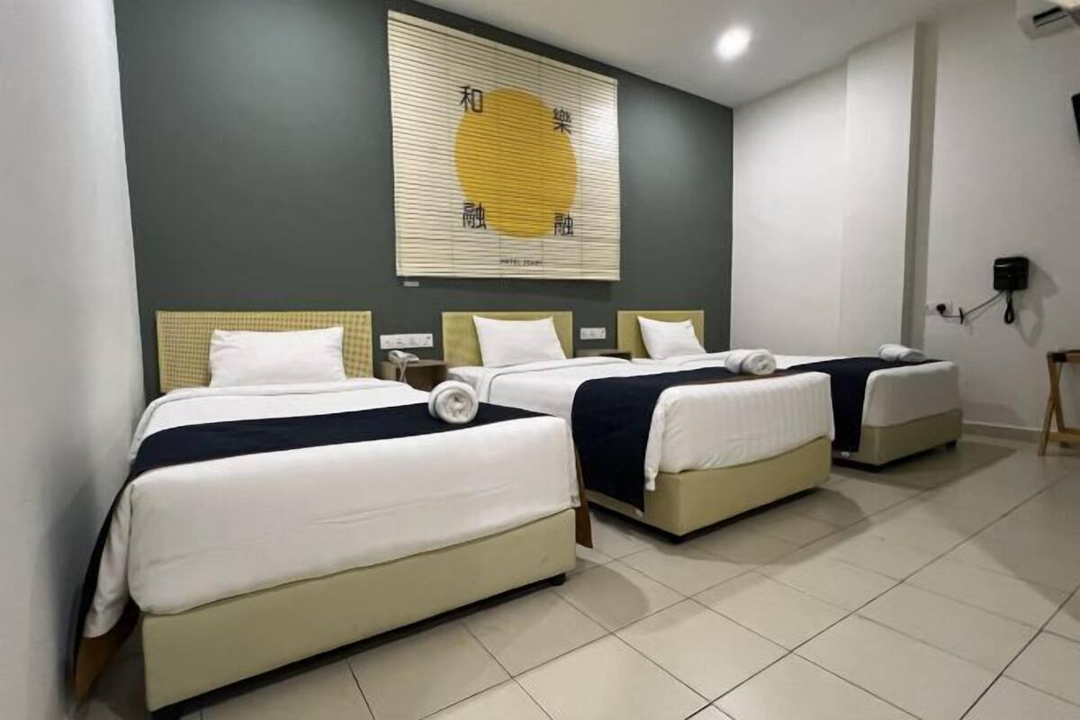 1 bedroom, desk, laptop workspace, iron/ironing board