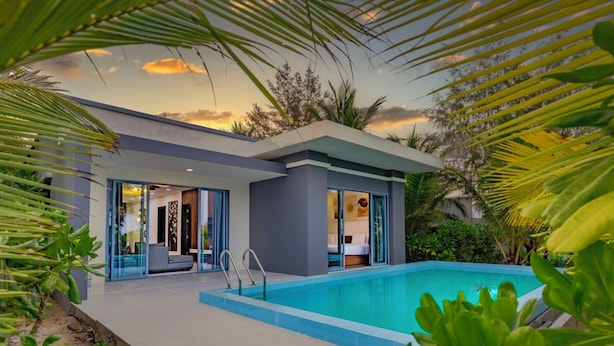 Villa, 2 soverom, privat basseng, strandutsikt | Utsikt fra rommet