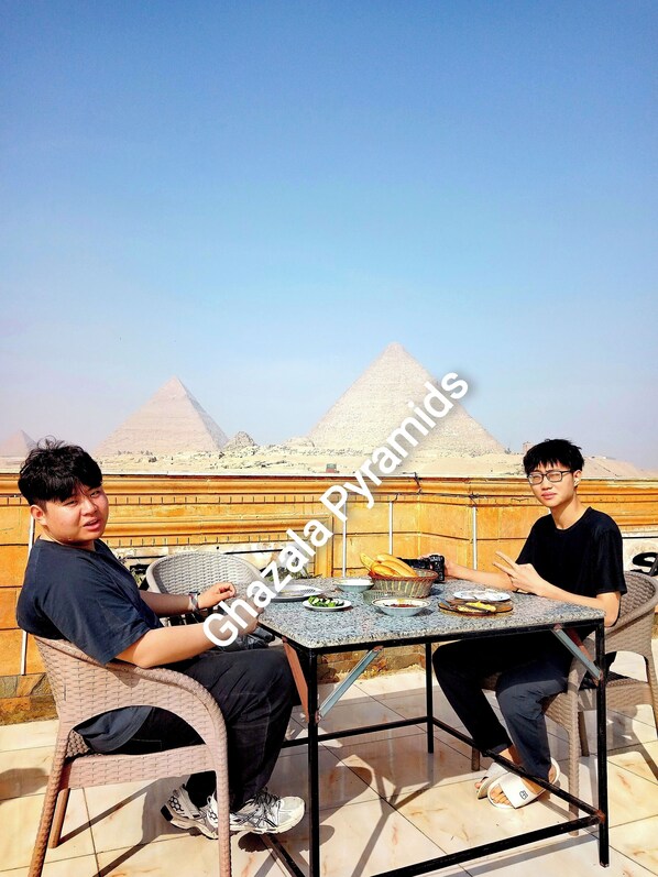 منظر من الجو على ارتفاع عالٍ