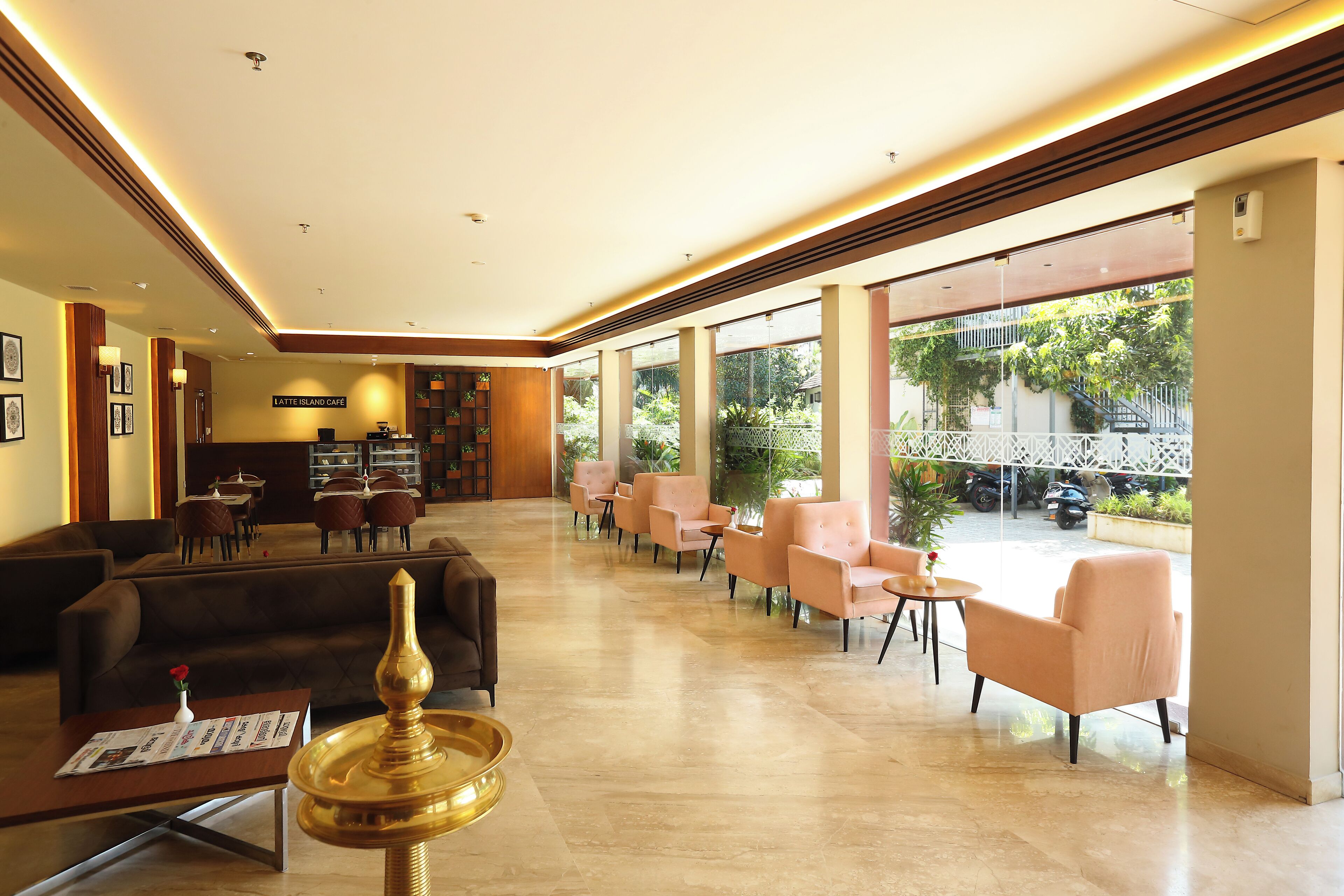 Overnatningsstedets facade