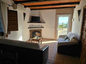 TV, fireplace, DVD player, ping pong