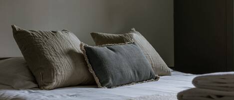 2 bedrooms, iron/ironing board, travel crib, WiFi