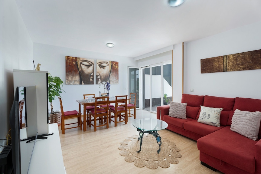 Apartamento De Vacaciones 'Apto Vistahermosa 3 Bed And Pool' Con Vistas A La Montaña - Los Cristianos