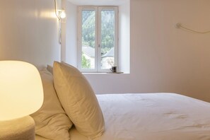 2 habitaciones, cuna de viaje, wifi gratis y ropa de cama 