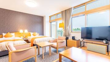 Western Modern Japanese-Western Room (52 sqm) | In-room safe, free WiFi, bed sheets