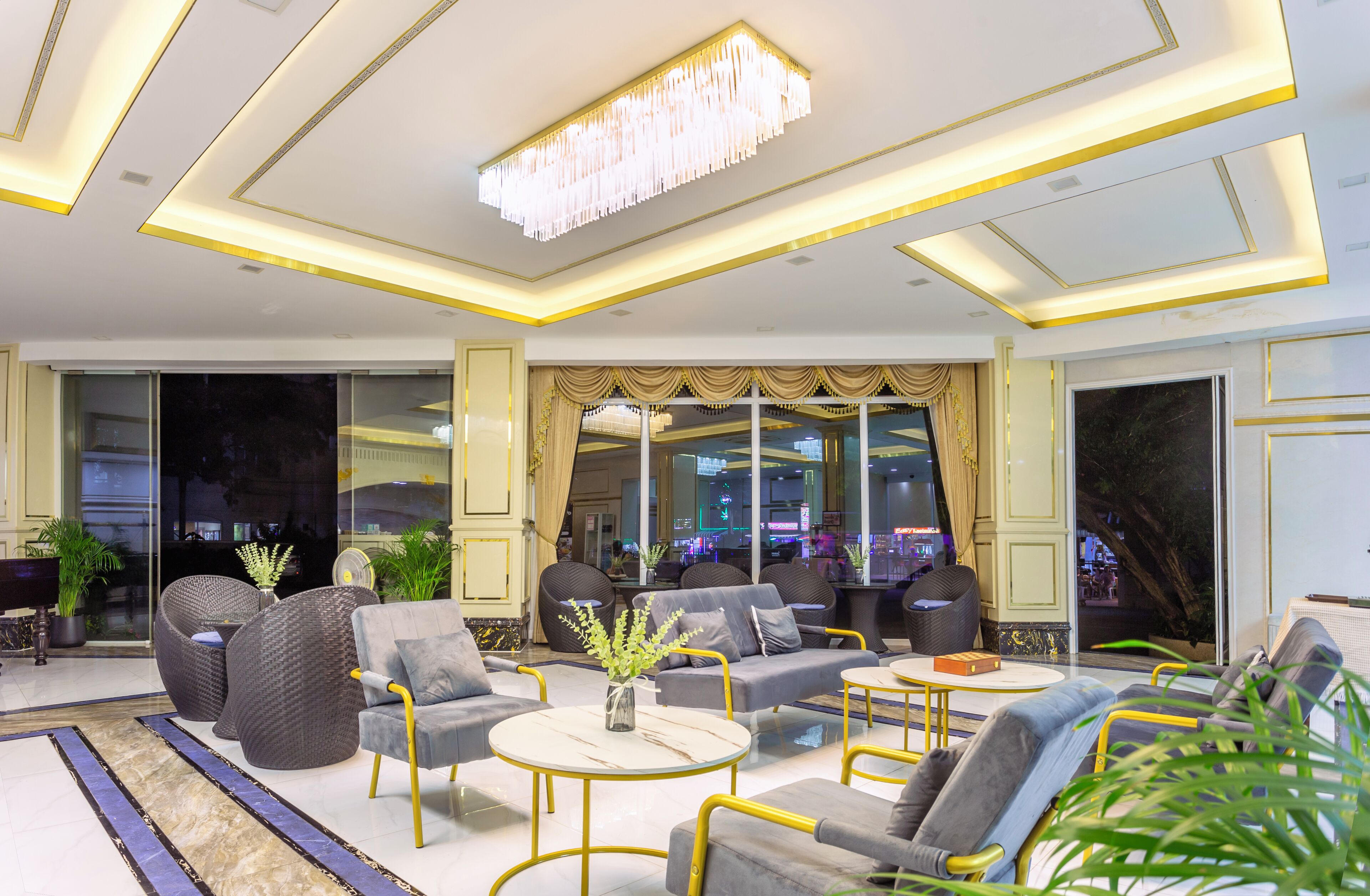 Khu tiếp khách ở sảnh