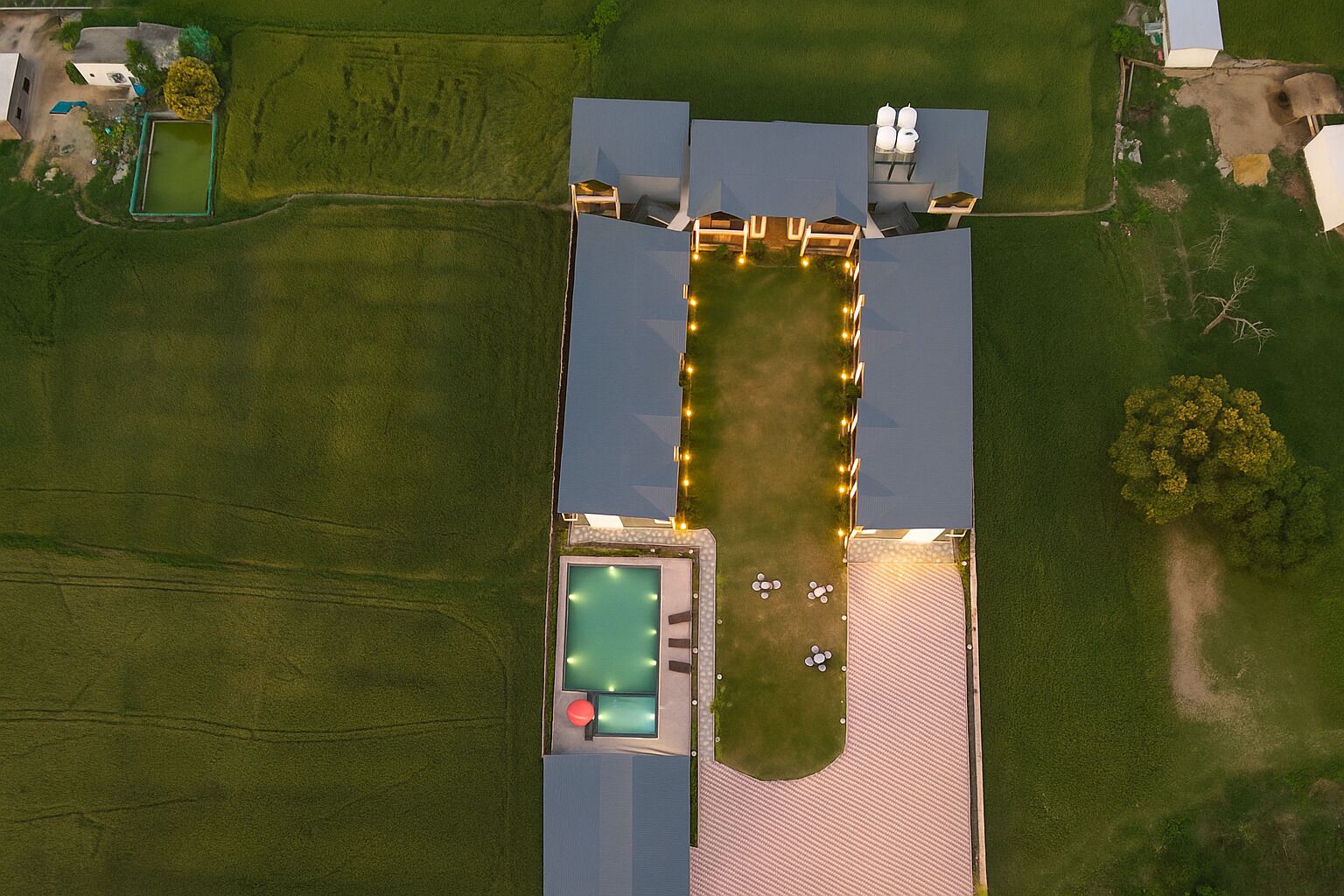 Outdoor pool